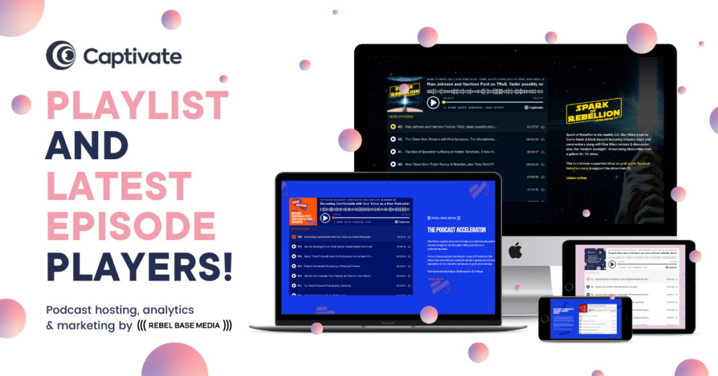 best podcast hosting captivate homepage-min